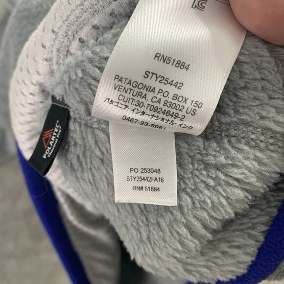 Patagonia Jacket Women Small Fleece Re Tool Snap T Pullover Thermal Pro Sweater - Picture 7 of 9